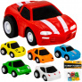 Набор машин young racer 2837-6ys легковые машины в пак. . 