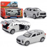 Машина металл haval jolion 12 см, (двери, багаж, серебр, ) в коробке