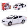 Машина металл honda civic 12см, (открыв. двери, белый) инерц. , в коробке