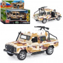 Машина металл land rover defender pickup, камуфляж 12 см, (двери, багаж, ) в коробке