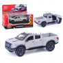 Машина металл nissan titan матовый 12, 5 см, (двери, багаж, серый) инерц, в коробке