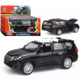 Машина металл toyota land cruiser prado 15 см, ( свет-звук, двери) инерц. , в коробке