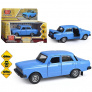 Машина металл азлк ретро-модель 2140sl, 12, 5 см, синий, инерц. , в коробке
