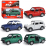Машинка 1:38 lada niva, пруж. мех. , цвет в асс. 